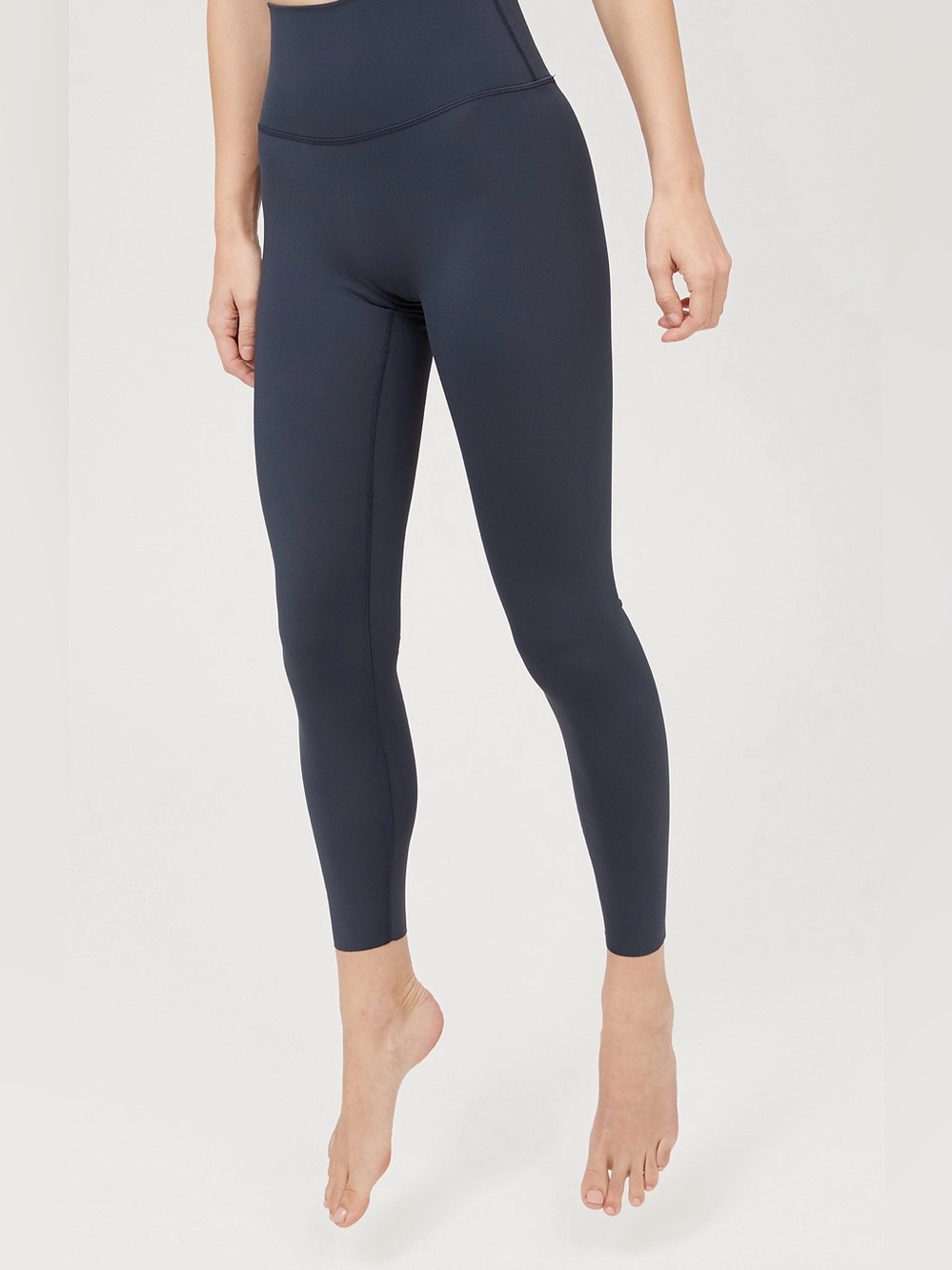 OFFLINE by Aerie GOALS High Rise Ankle Leggings Stretch Yoga Steel Blue Small